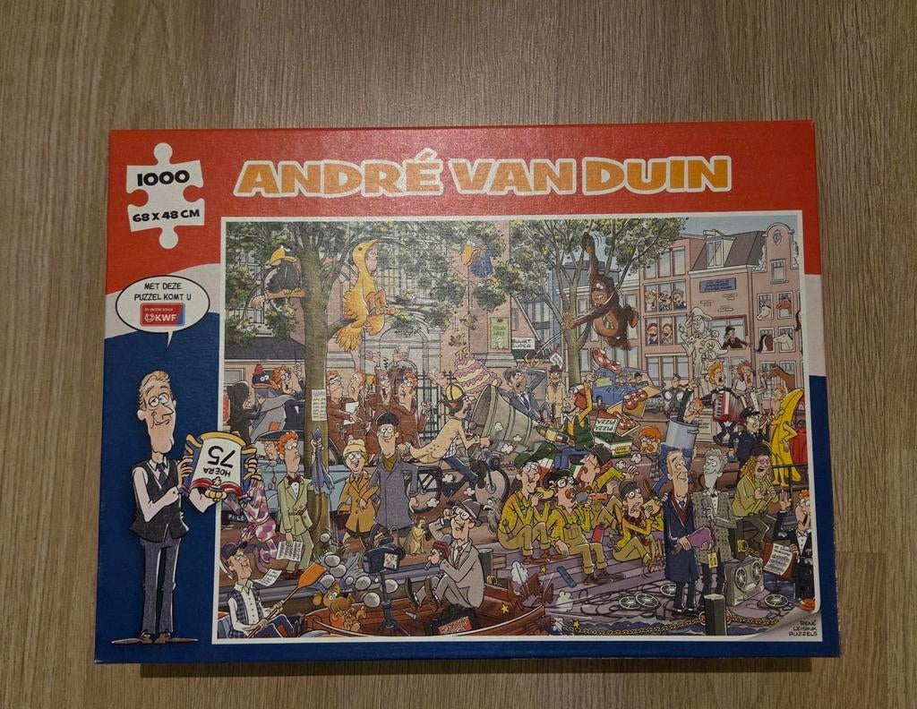 André van Duin puzzel 1000 stukjes, Ophalen, 500 t/m 1500 stukjes, Zo goed als nieuw