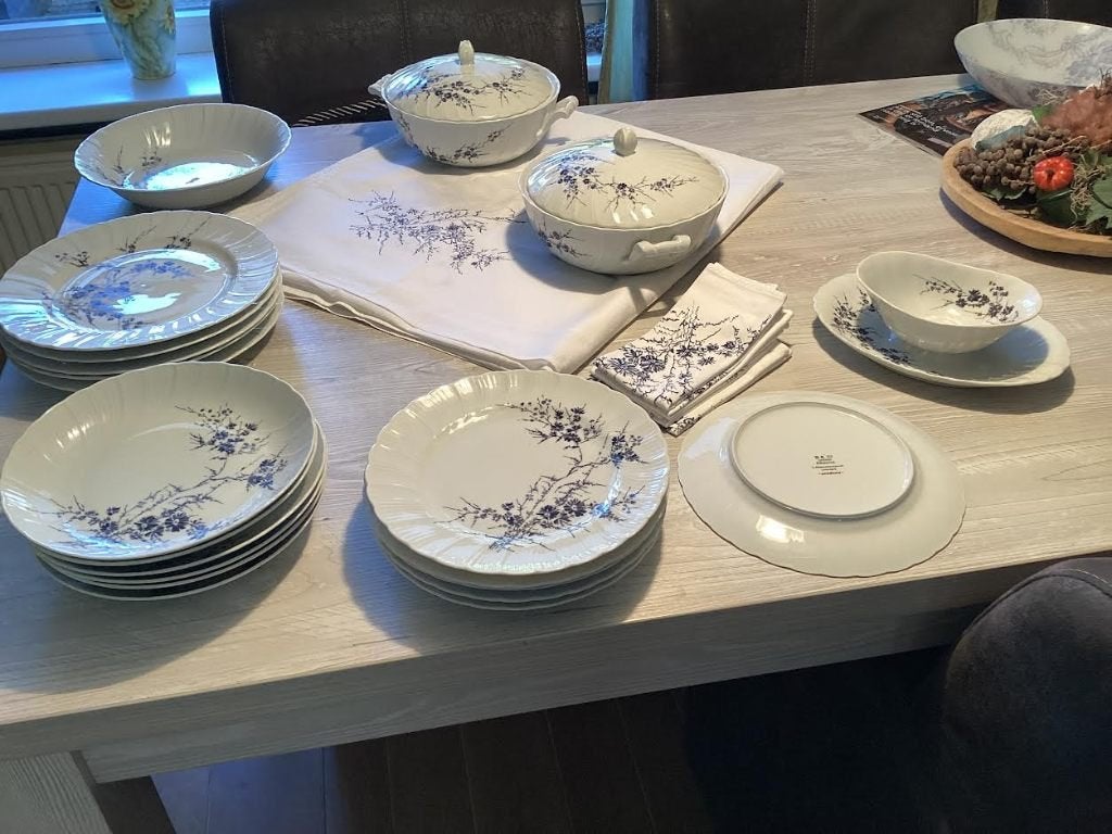 porseleinen servies, Ophalen, Zo goed als nieuw, Overige stijlen, Porselein