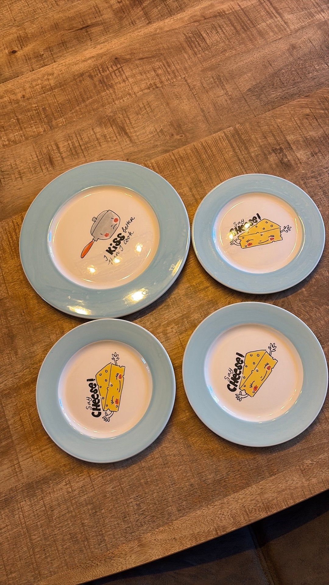 4 borden van Blond Amsterdam, Ophalen, Zo goed als nieuw, Bord(en), Aardewerk