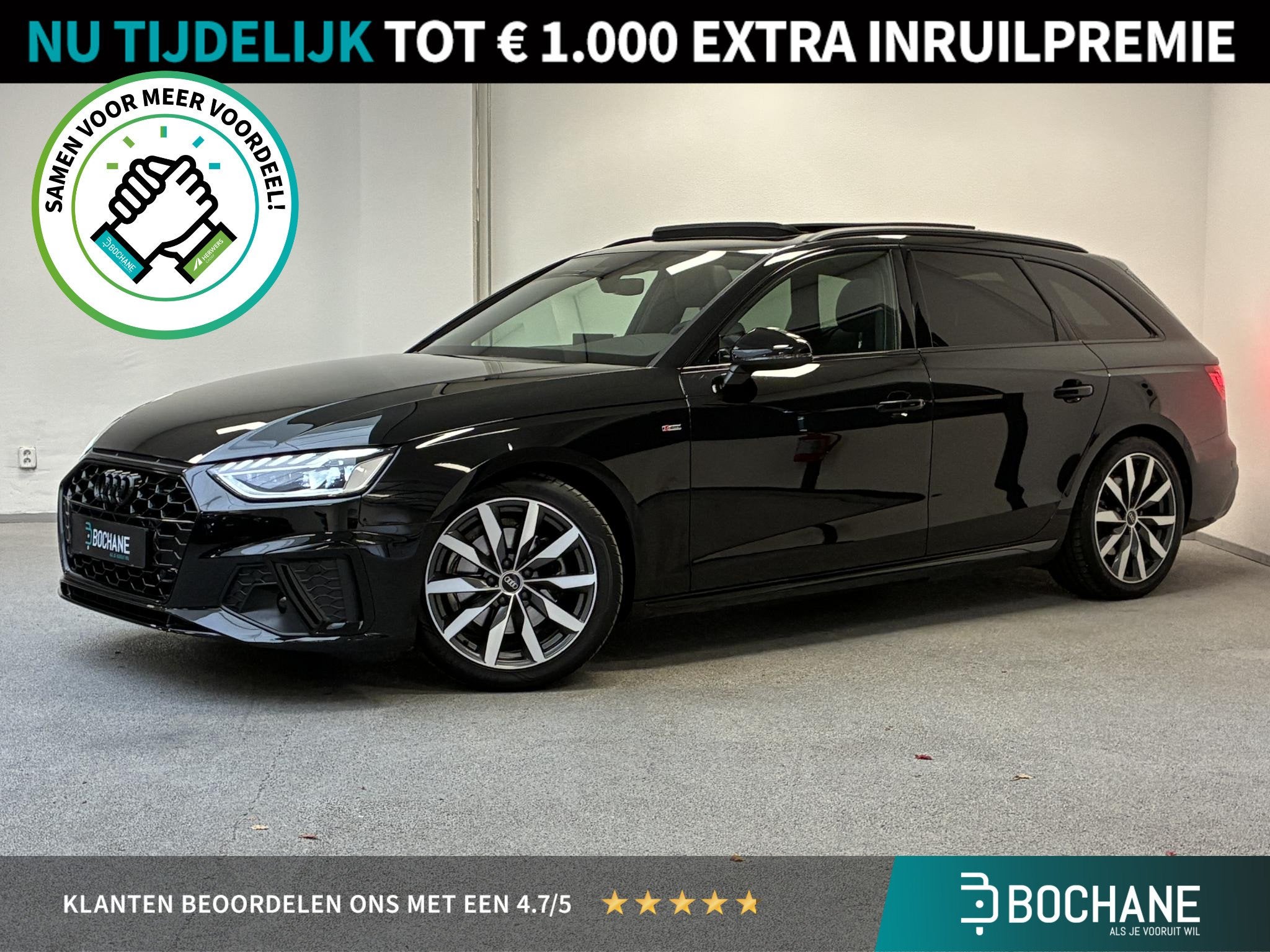 Audi A4 Avant 35 TFSI S edition Competition | S-LINE | PANO, Auto's, Dealer onderhouden, Gebruikt, 4 cilinders, A4