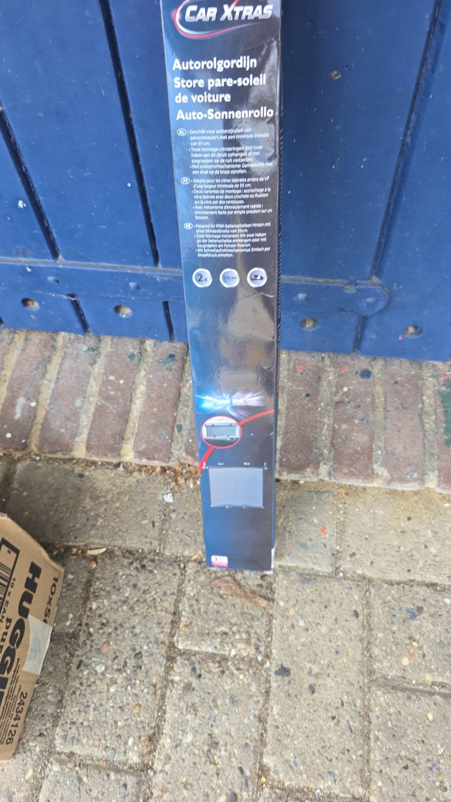 Auto zonnebeschermer gordijn, Ophalen, Nieuw, Glasplaat, Minder dan 80 cm