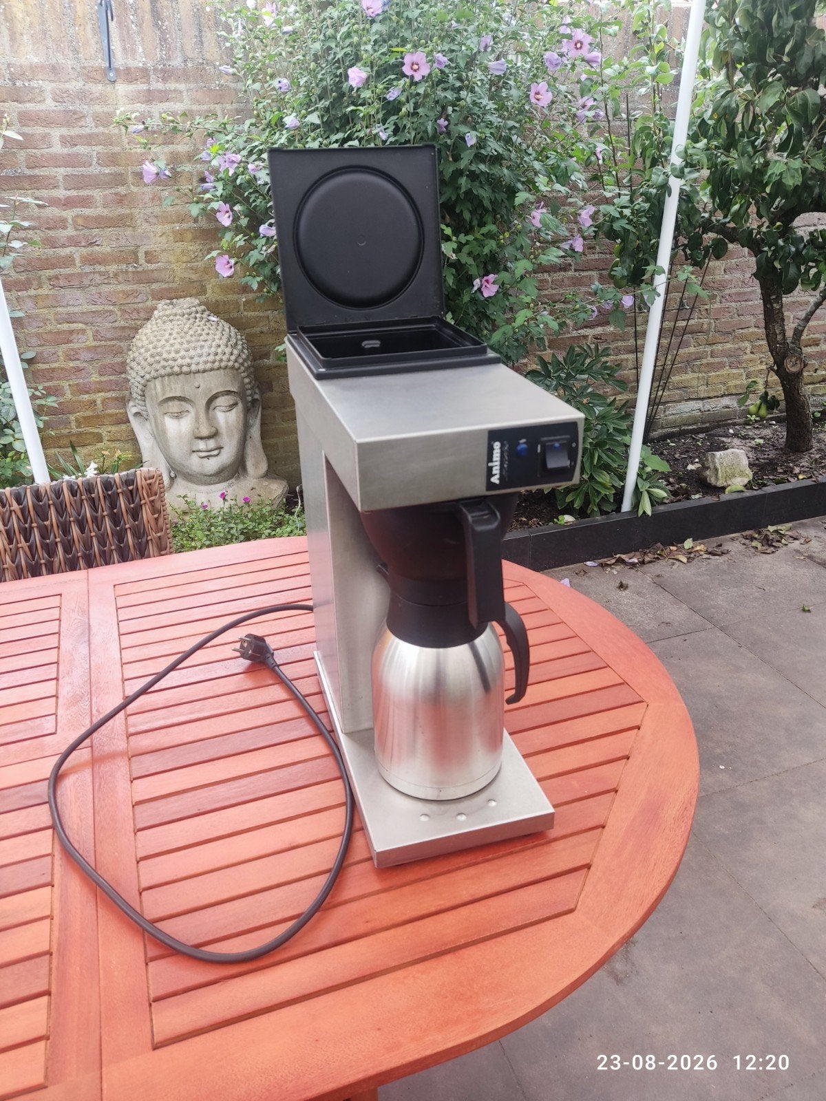animo nw type thermoskan koffiezetapparaat srt Bravilor, Ophalen of Verzenden, Zo goed als nieuw