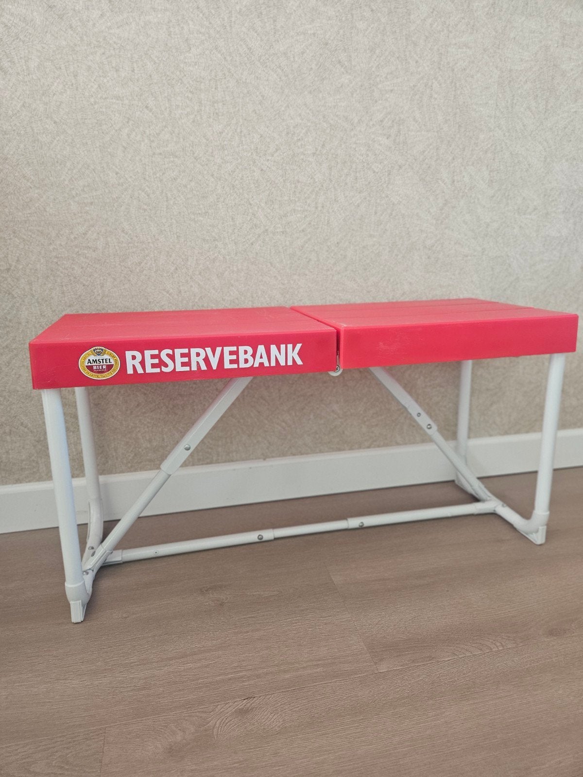 Amstel Bier Reservebank - Opvouwbare Bank, Verzamelen, Ophalen of Verzenden, Gebruikt