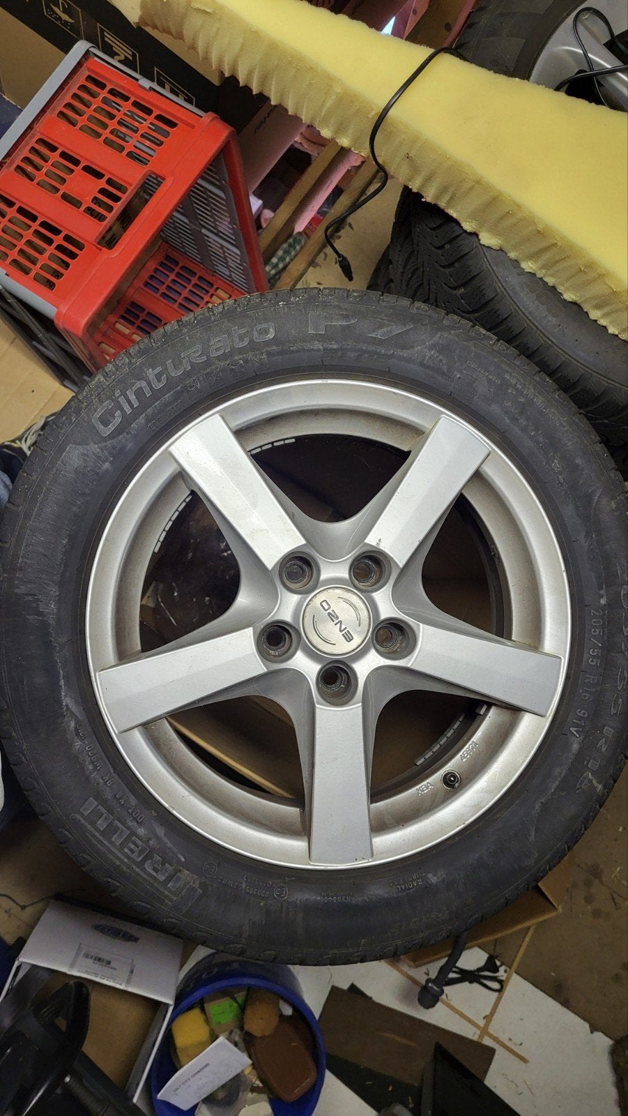 Aluminium velgen met banden voor Audi, VW, Skoda, Seat, Ophalen, Gebruikt, 16 inch, Banden en Velgen