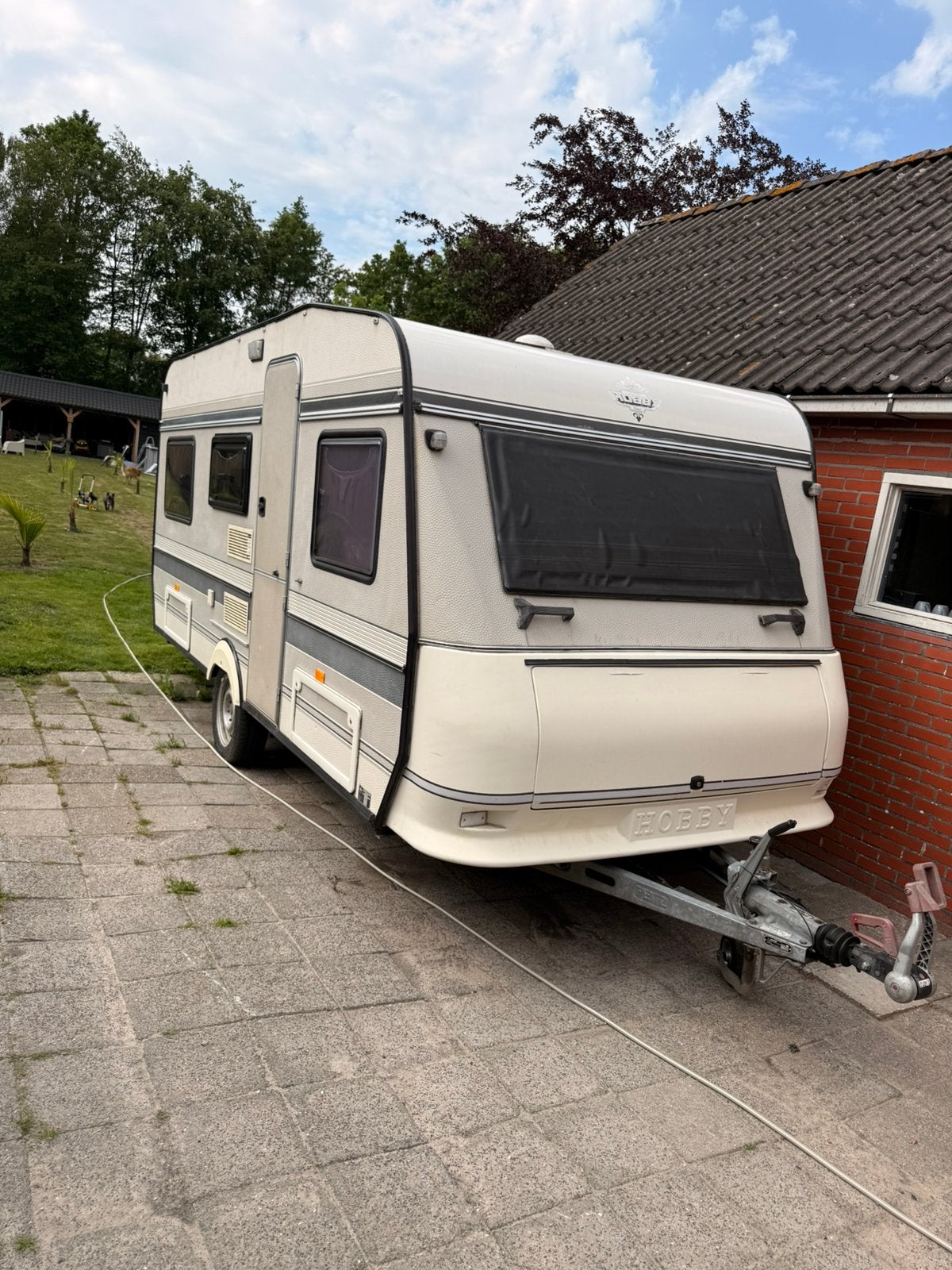 Leuke hobby classic caravan, Caravans en Kamperen, Rondzit, Hobby, Omvormbare zithoek, Kachel
