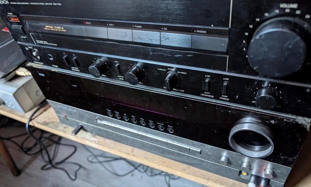 Denon pma 720a versterker, Ophalen of Verzenden, 70 watt of meer, Overige merken, Overige spelers