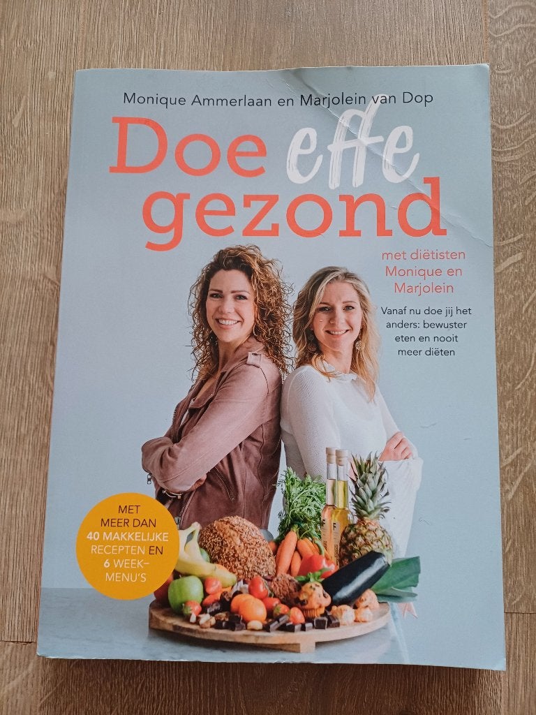 Marjolein van Dop - Doe effe gezond, Ophalen of Verzenden, Gelezen, Marjolijn van Dop