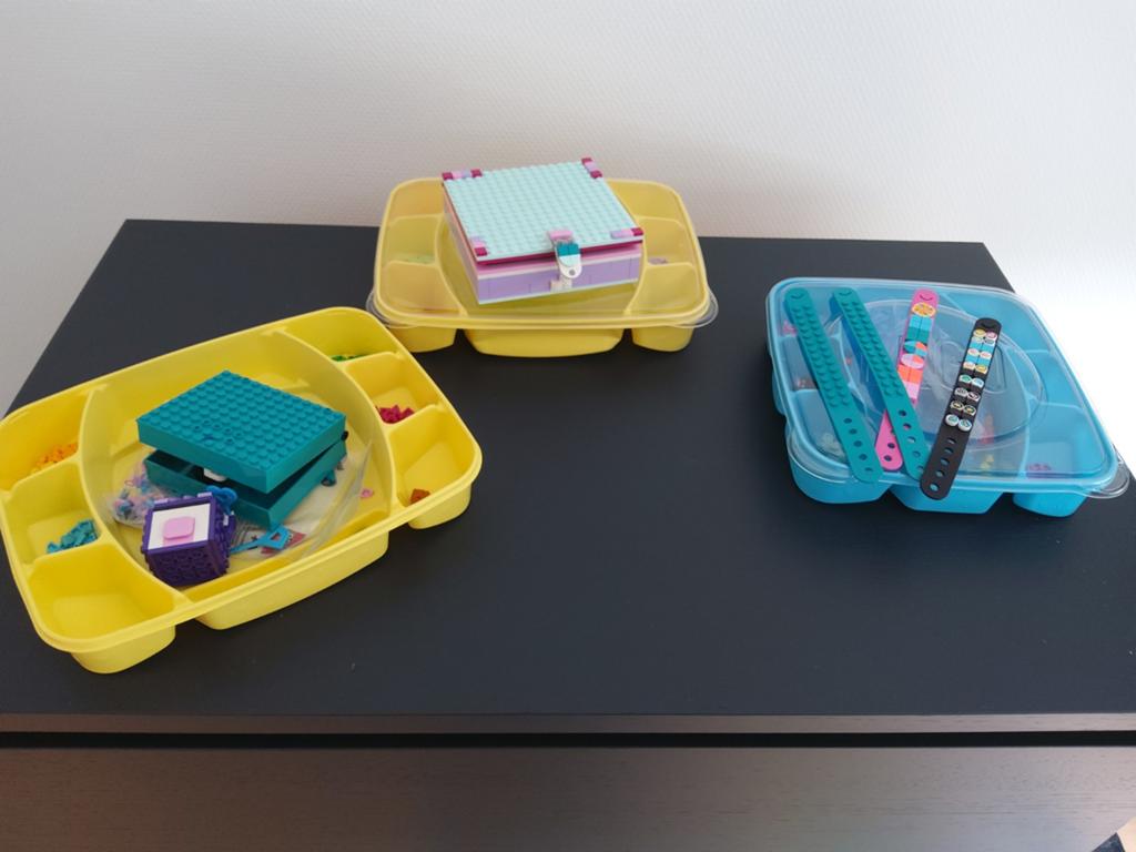 Lego Dots, Lego, Ophalen of Verzenden, Zo goed als nieuw, Inclusief accessoires