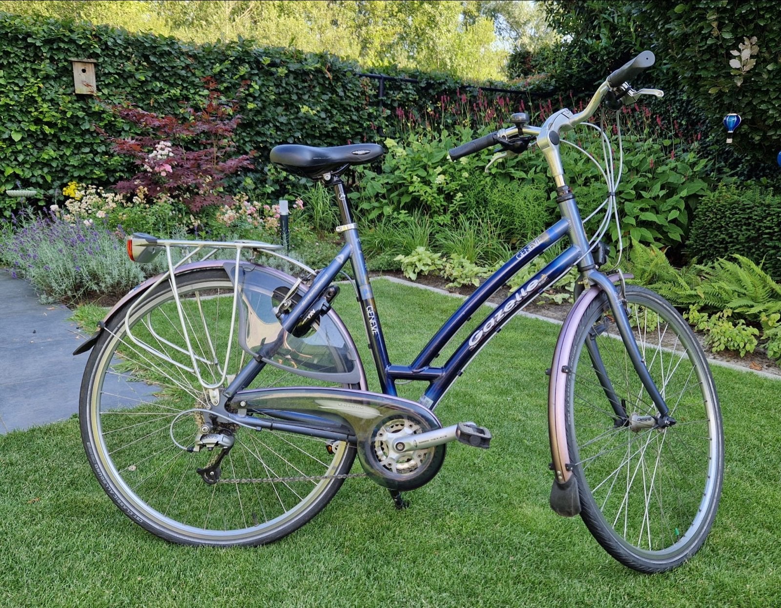 Gazelle Geneve Damesfiets - Comfortabel en Betrouwbaar, Fietsen en Brommers, Ophalen, Velgrem, Versnellingen, Gazelle
