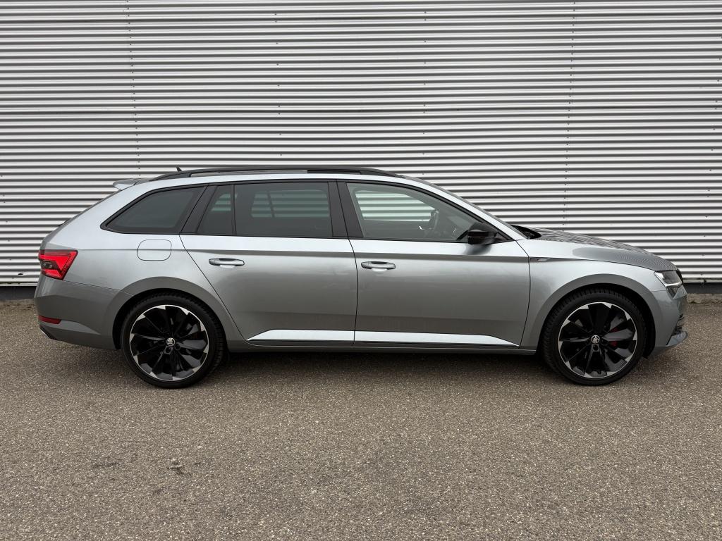 Skoda Superb Combi 1.4 TSI iV Sportline Automaat Pano Canton, Auto's, Skoda, Gebruikt, Euro 6, 4 cilinders, 157 pk
