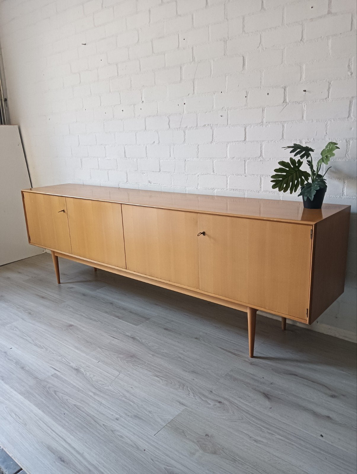 Vintage Dressoir / Sideboard, Ophalen, Gebruikt, Met lade(s), Jaren '60, Mid-century modern, Retro