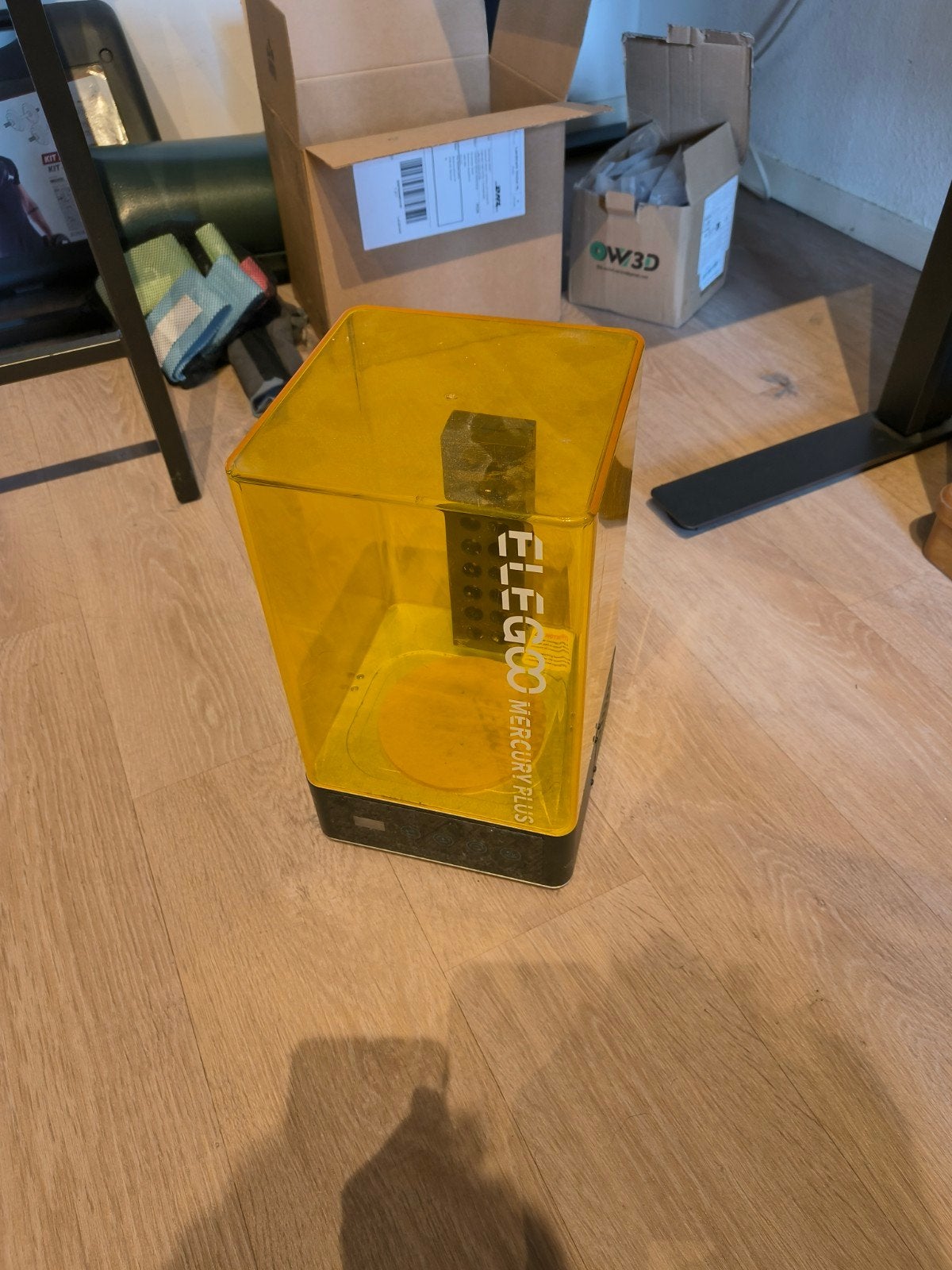 Elegoo mercury plus with extra wash bucket, Ophalen