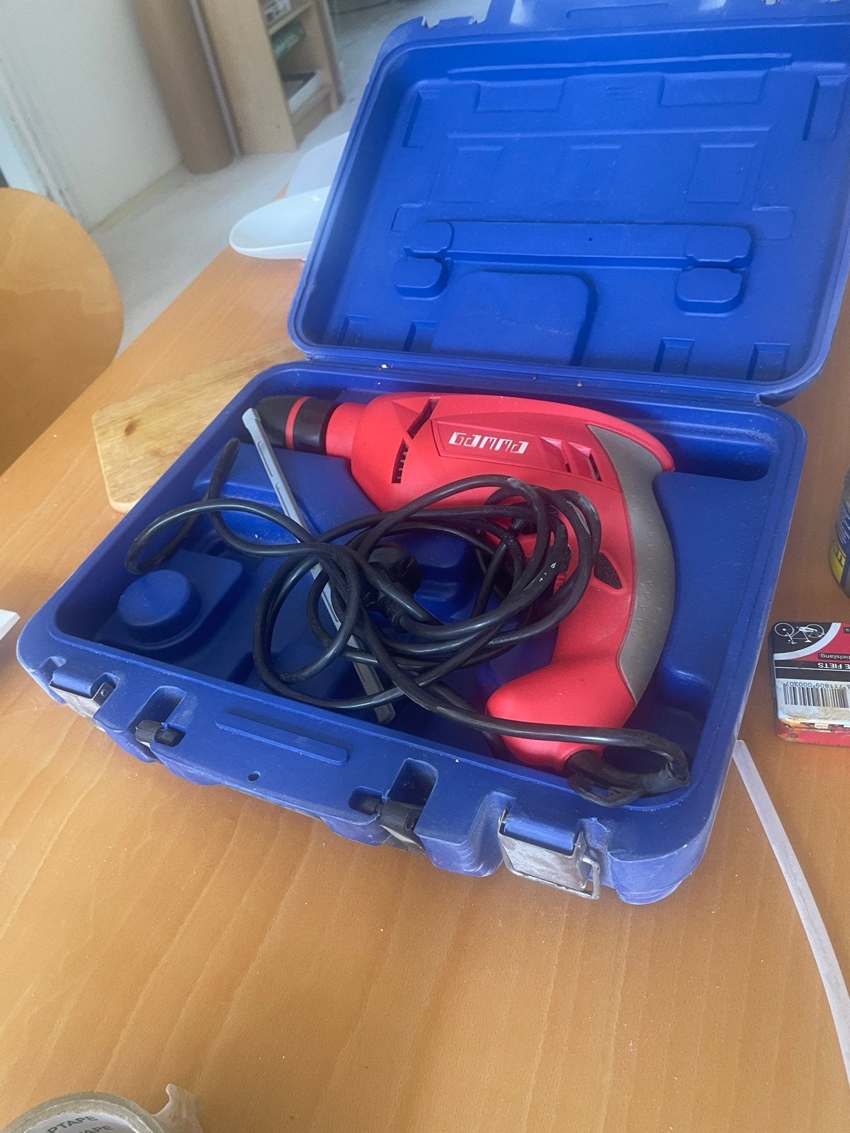 Gamma Boormachine in Koffer - Zo goed als nieuw, Ophalen of Verzenden, Zo goed als nieuw, Minder dan 400 watt, Boormachine