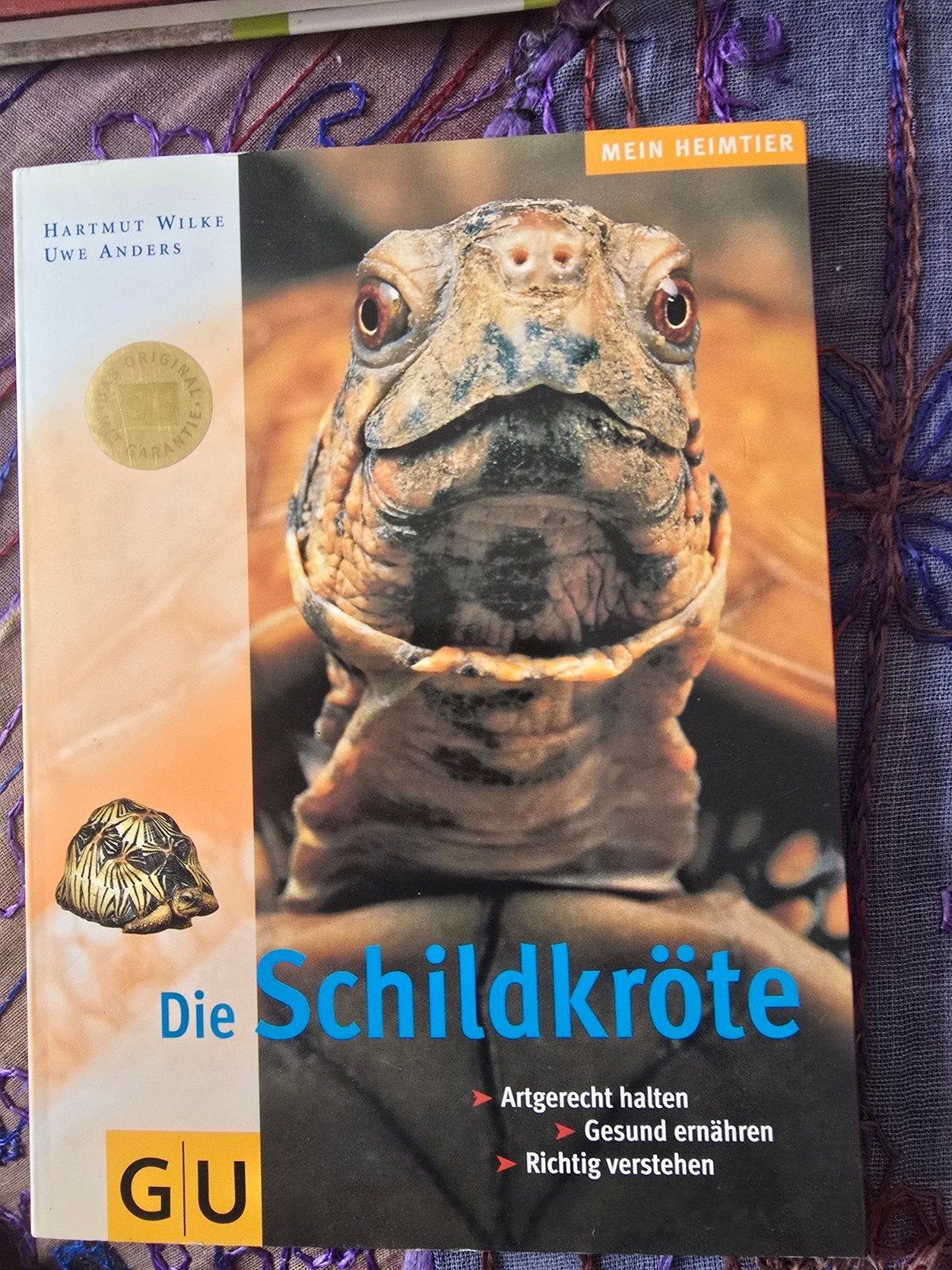Boek: Die Schildkröte - Mein Heimtier (Duits), Ophalen of Verzenden, Gelezen, Reptielen of Amfibieën, Hartmut Wilke, Uwe Anders