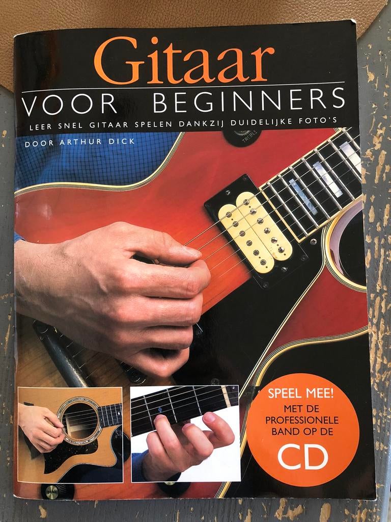 Gitaar voor beginners, Boeken, Muziek, Zo goed als nieuw, Instrument, Ophalen of Verzenden
