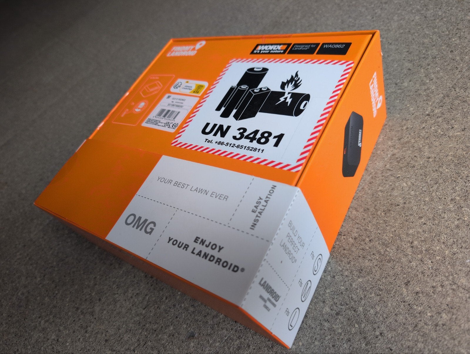 WORX FindMy Landroid WA0862, Ophalen of Verzenden, Nieuw, Worx Landroid, Bestuurbaar via app