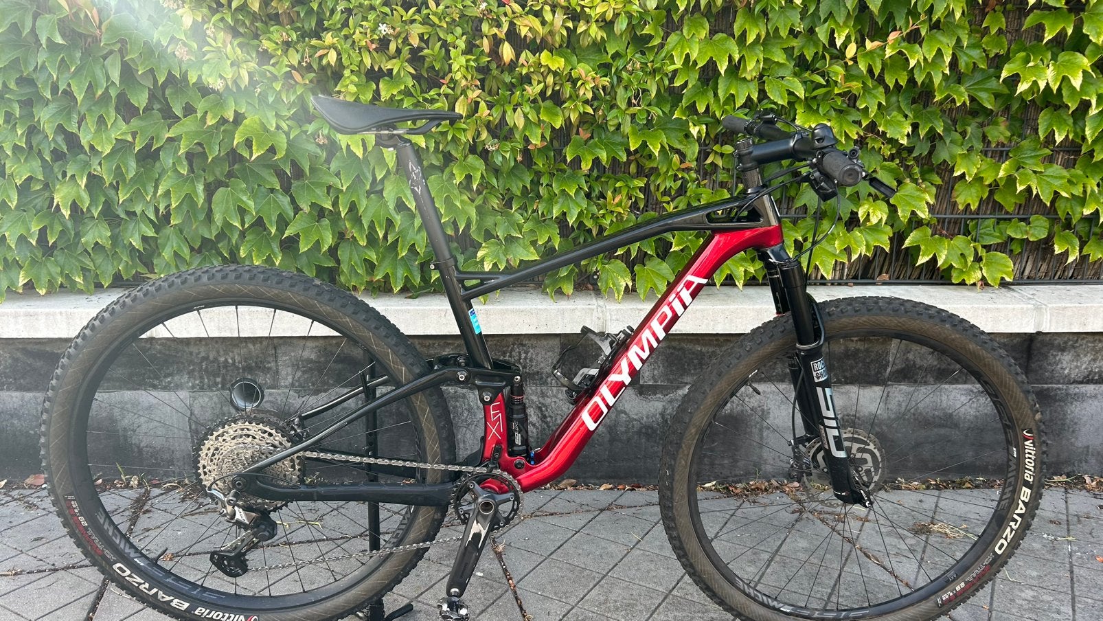 Olympia FX1 carbon fully MTB maat M, Fully, Ophalen, Zo goed als nieuw, Overige merken