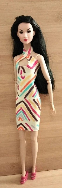 12"NuFace ..FR..size doll fashion by A.R.O, Verzenden, Nieuw, Fashion Doll