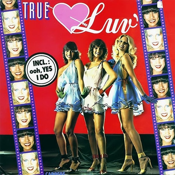 Luv'  ‎true luv'  lp, LP, Gebruikt, Pop, 12 inch