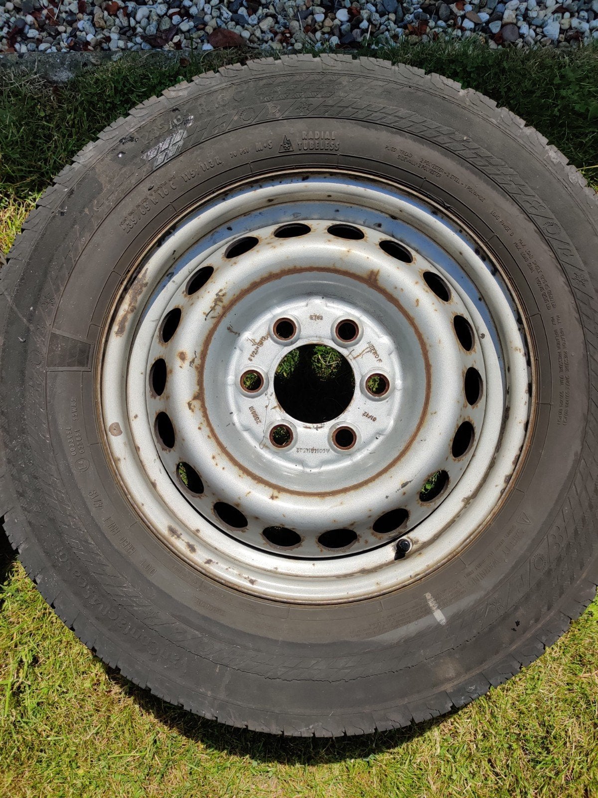 VW Crafter / Mercedes Sprinter velgen met All Season banden, Ophalen