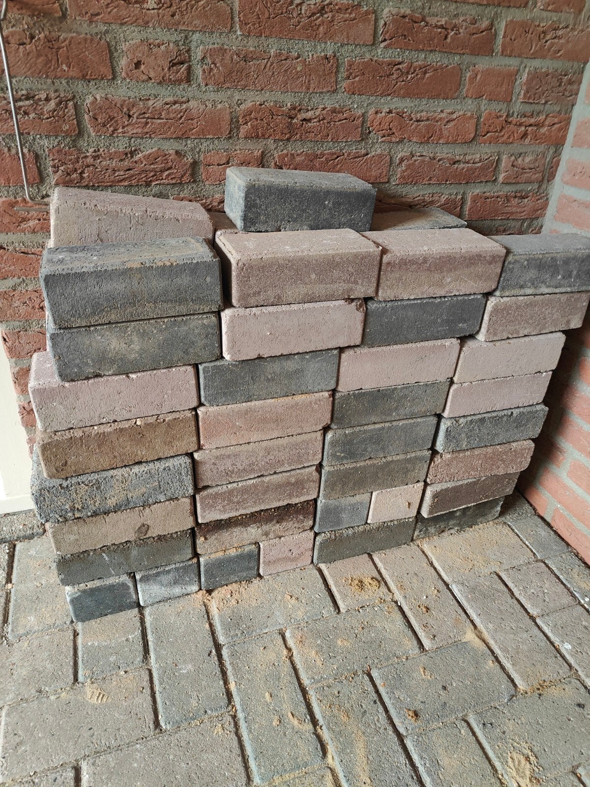 Gratis klinkers, Ophalen, Beton, Klinkers