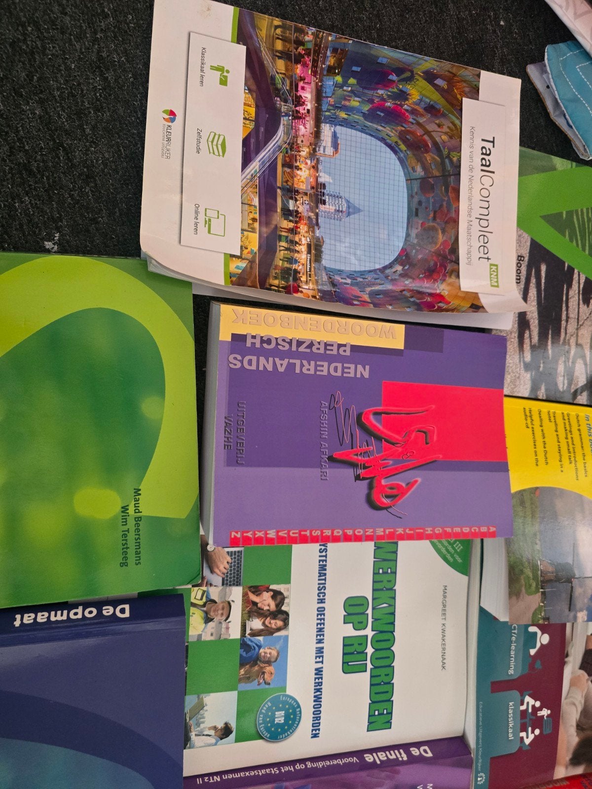 Nederlandse Taalboeken: De Sprong, De Opmaat, De Finale, Boeken, Non-fictie, Nederlands, Maud Beersmans, Wim Tersteeg, Ophalen