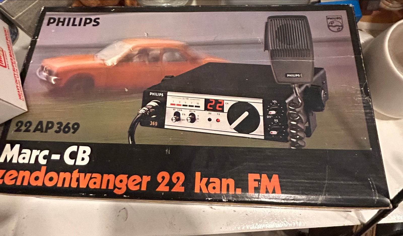 1 x Philips Marc-CB Zendontvanger en 1 x trc 620 realistic, Ophalen, Gebruikt, Zender en Ontvanger, .