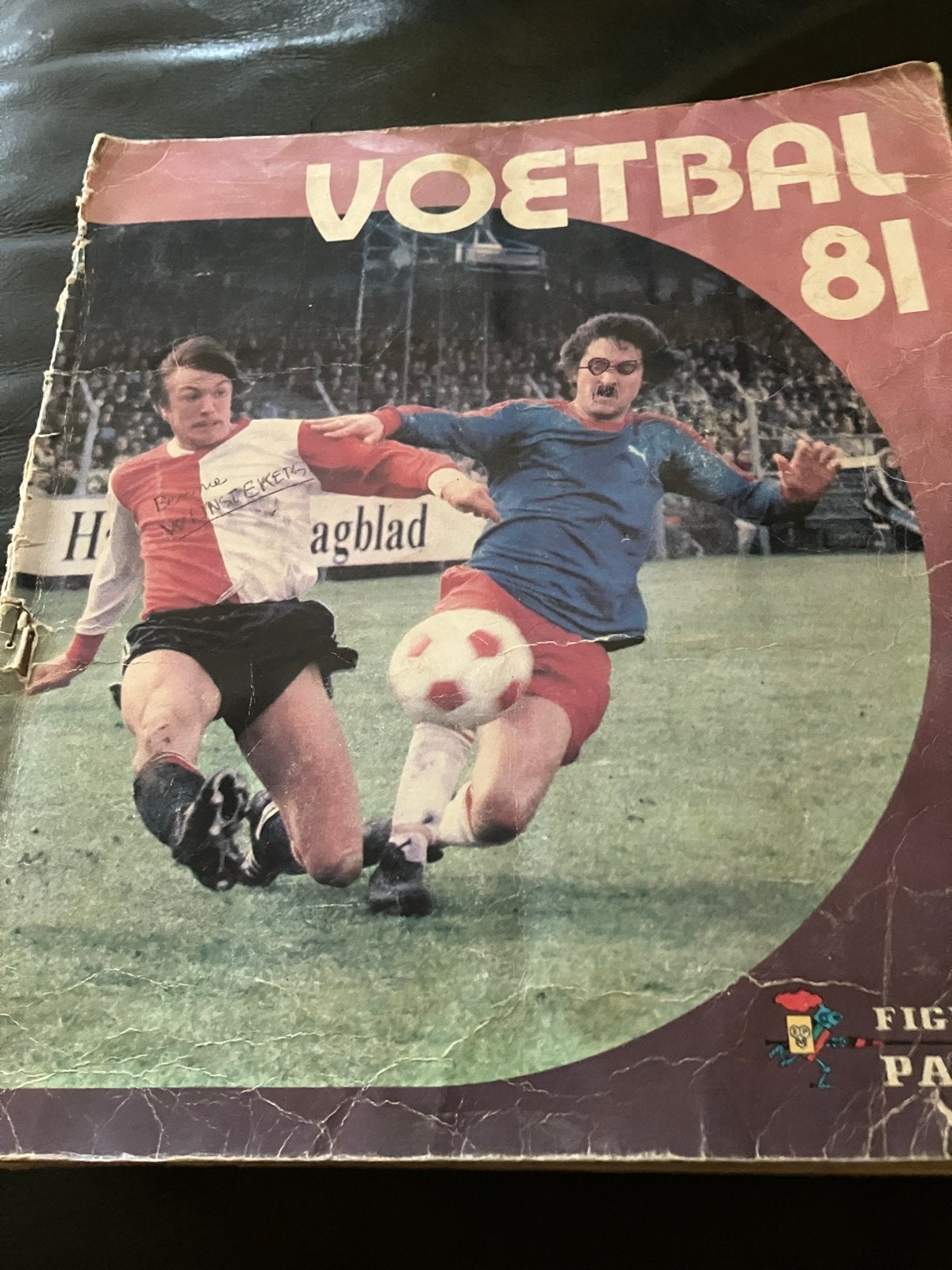 Voetbal 81 Stickerboek - Vintage Panini Stijl, Ophalen of Verzenden, Gebruikt, Buitenlandse clubs, Boek of Tijdschrift