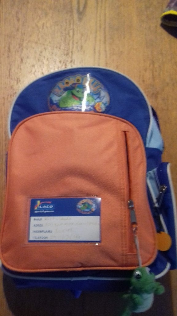 rugtas zwem abc, Ophalen of Verzenden, Gebruikt, Overige merken