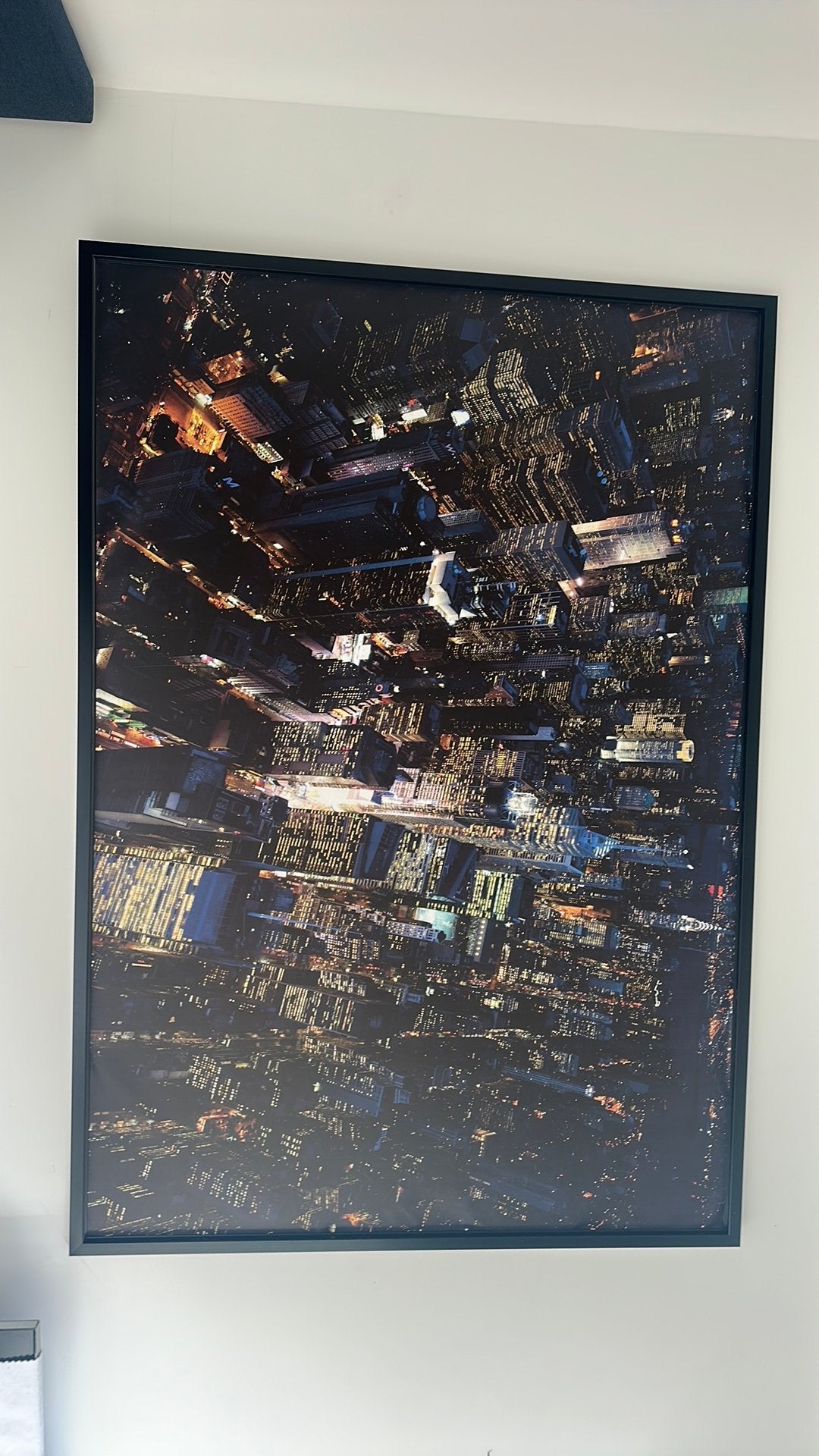 Ikea Bjorksta New York poster met lijst. 140x200, Ophalen