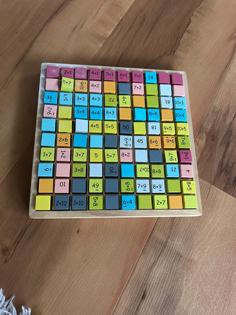 Tafelbord Vermenigvuldigen - Educatief Speelgoed, Ophalen of Verzenden, Zo goed als nieuw, Rekenen