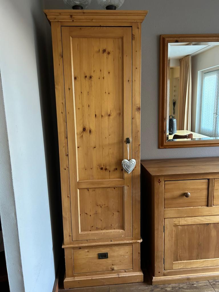 Grenen kast te koop., Huis en Inrichting, Kasten | Dressoirs, Ophalen, Gebruikt, 50 tot 100 cm, Landelijk