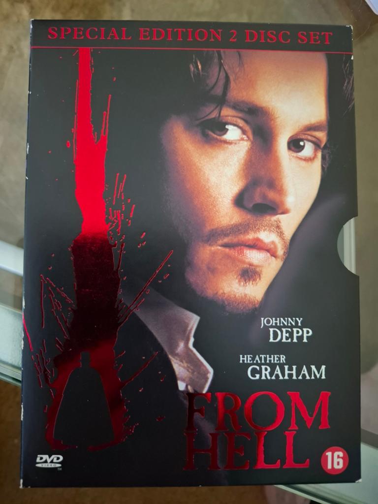 From hell 2 discs, Vanaf 16 jaar, Ophalen of Verzenden, Zo goed als nieuw, Actiethriller