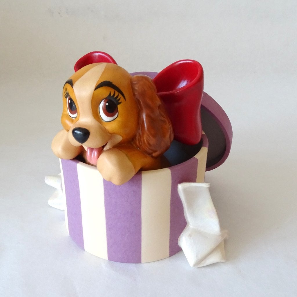DISNEY WDCC Lady and the Tramp 1999, Verzamelen, Disney, Ophalen of Verzenden, Overige figuren, Zo goed als nieuw, Beeldje of Figuurtje