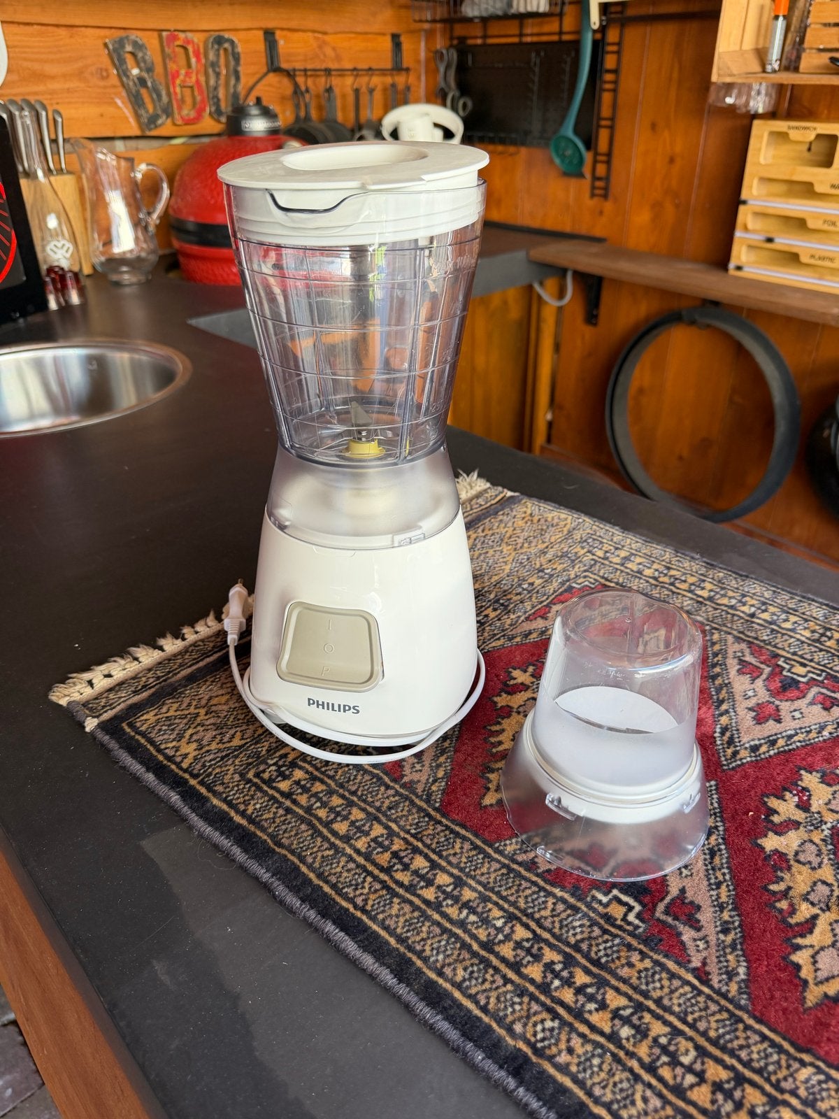 Philips Blender HR2056 - Krachtige Keukenmixer (1,2L), Ophalen of Verzenden, Gebruikt, Blender