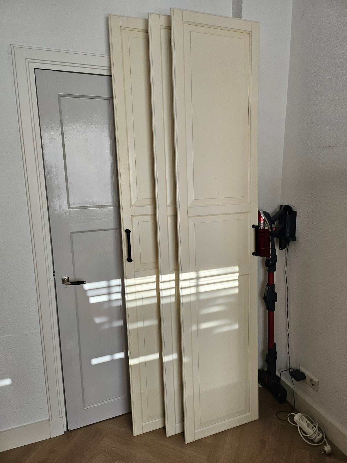 Ikea Pax deuren 3 stuks compleet 229x50cm, Ophalen, Gebruikt