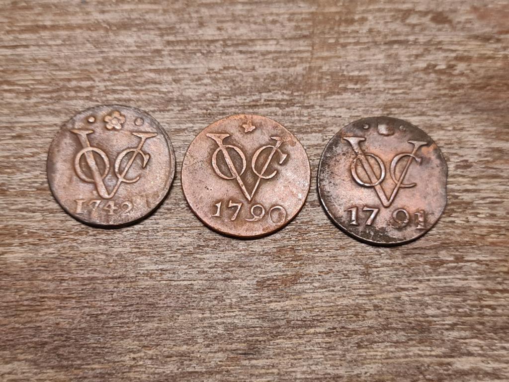 Set VOC-duiten (#8), Ophalen of Verzenden, Vóór koninkrijk, Overige waardes