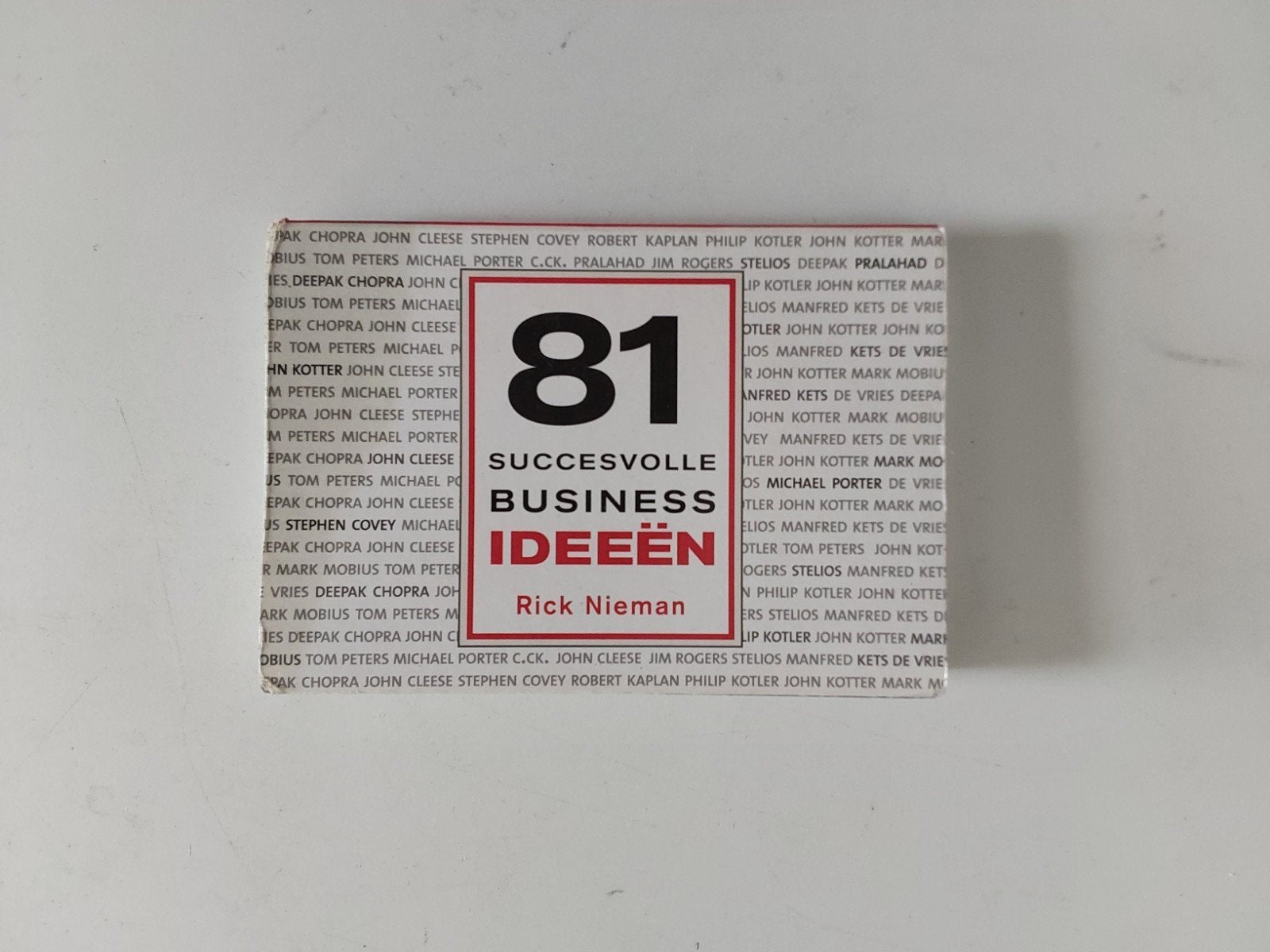 81 Succesvolle Business Ideeën/Rick Nieman - Dwarsligger 210, Ophalen of Verzenden, Gelezen, Rick Nieman