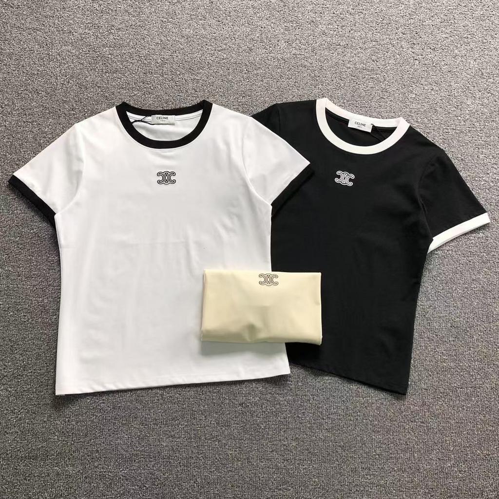 Celine damesshirtjes - 3 voor 200, Maat 38/40 (M), Wit, Ophalen of Verzenden, Korte mouw