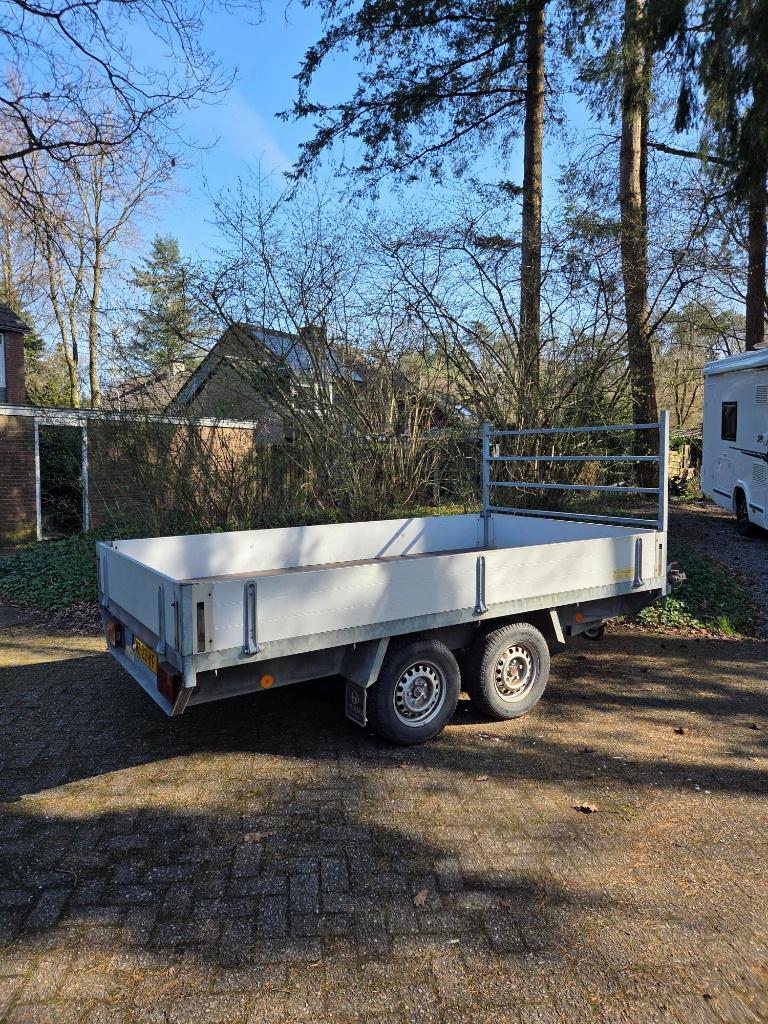 Plateauaanhanger Anssems, Ophalen, Gebruikt