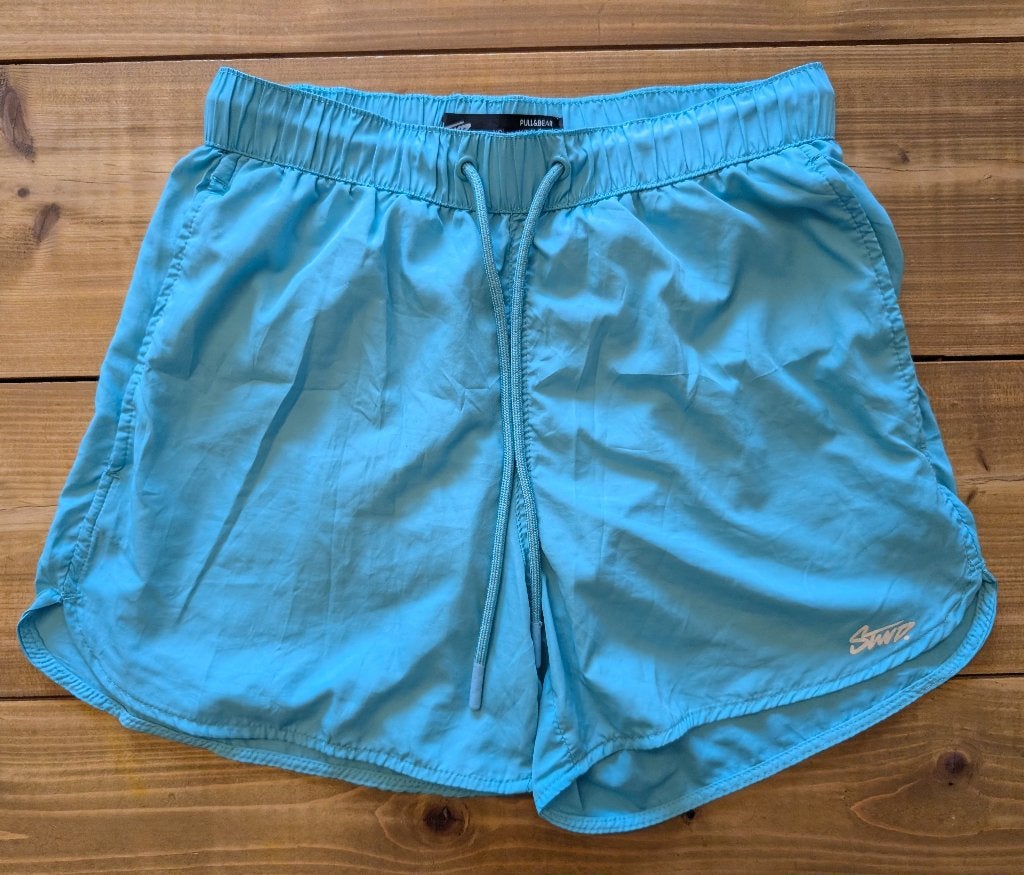 Pull & Bear Zwem broek Maat XS, Ophalen of Verzenden, Maat 46 (S) of kleiner, Blauw, Zwemshort