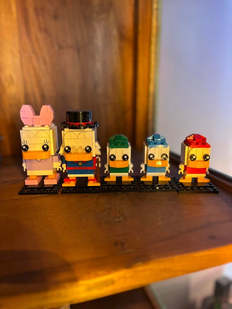 Katrien Duck, Oom Dagobert, kwik, kwek en kwak LEGO, Ophalen of Verzenden, Zo goed als nieuw