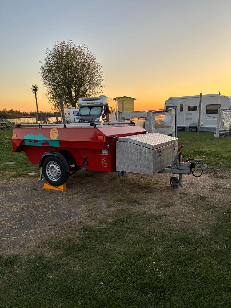 Stoere Aart Kok Zambezi Original inclusief stalling, Caravans en Kamperen, Vouwwagens, Ophalen, Aart Kok