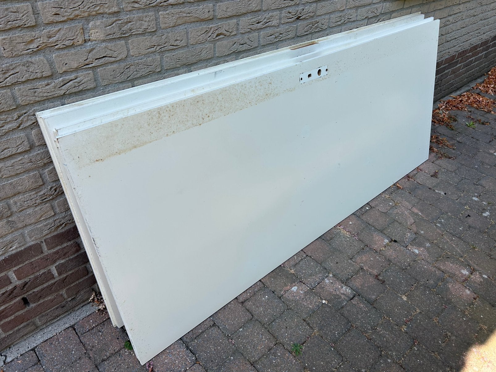 Opdekdeuren 83x211,5 cm rechtsdraaiend, Ophalen, Gebruikt, 80 tot 100 cm, Binnendeur