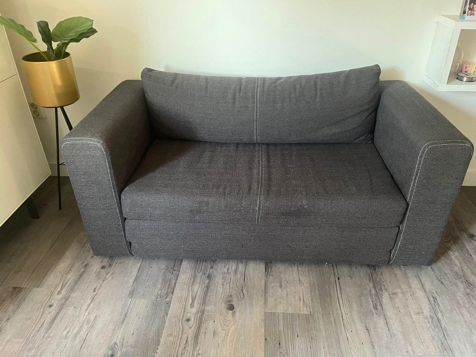 Ikea Askeby slaapbank - Compact en comfortabel, Huis en Inrichting, Ophalen, Gebruikt, Tweepersoons, 140 cm
