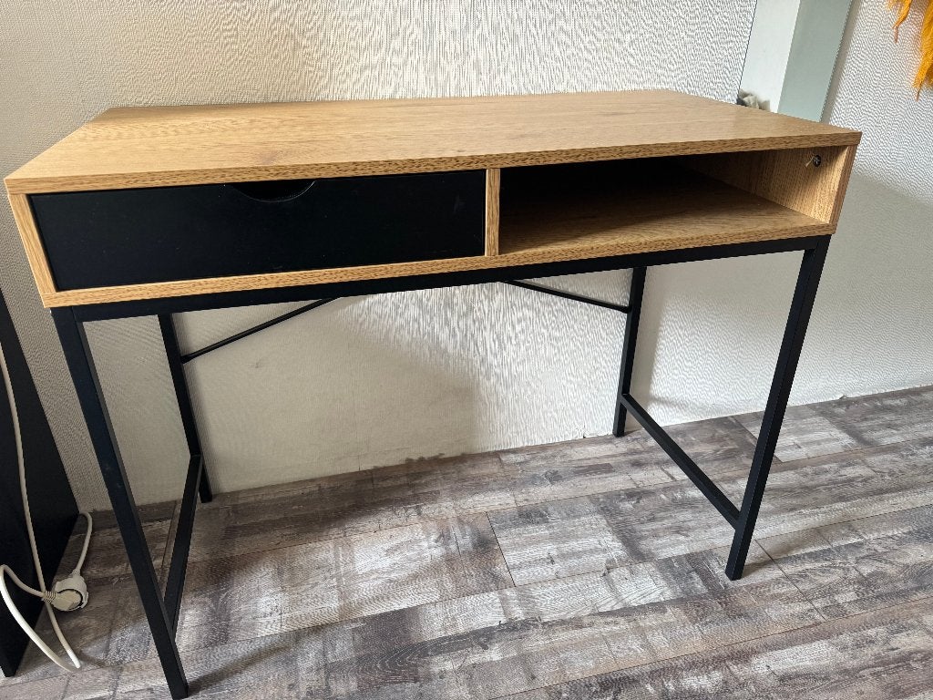 Bureau klein, Ophalen, 48 cm, Met lades, Schoolbureau