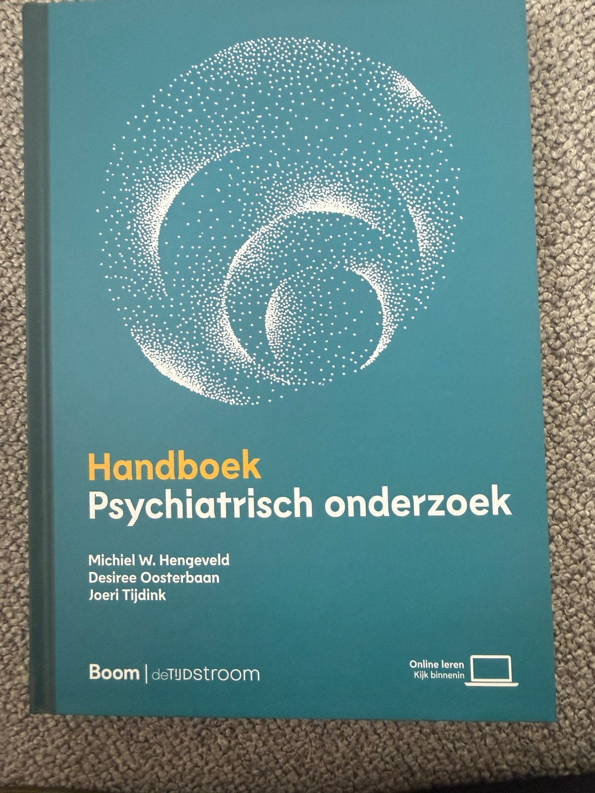 Handboek Psychiatrisch onderzoek - 3e druk (2021) als nieuw, Ophalen of Verzenden, Zo goed als nieuw