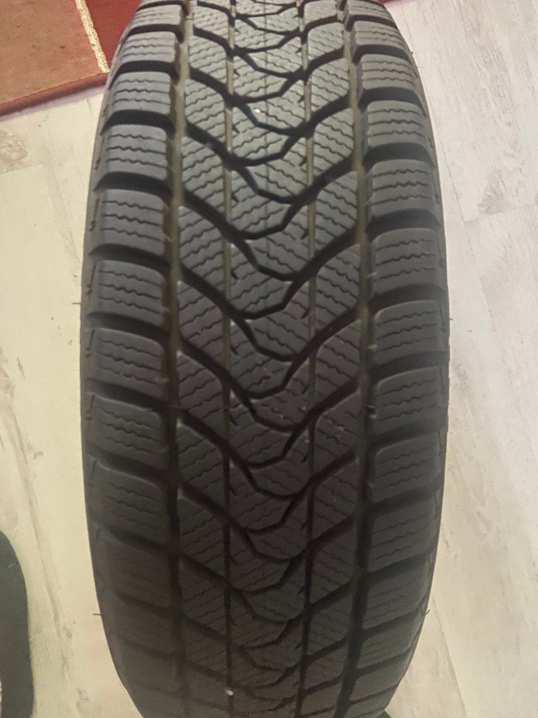 Complete set van 4 winterbanden inclusief velgen 175/65 R14, Auto-onderdelen, Banden en Velgen, Ophalen, 14 inch, Gebruikt, 175 mm