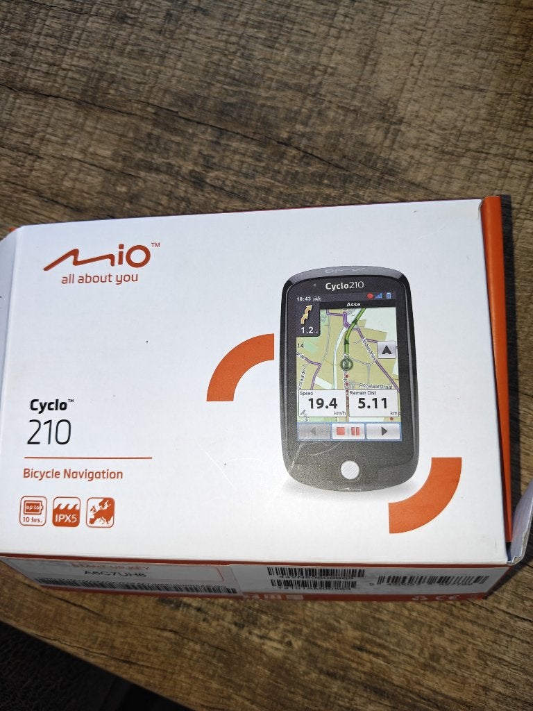 mio fietsnavigatie cyclo210, Ophalen, Zo goed als nieuw