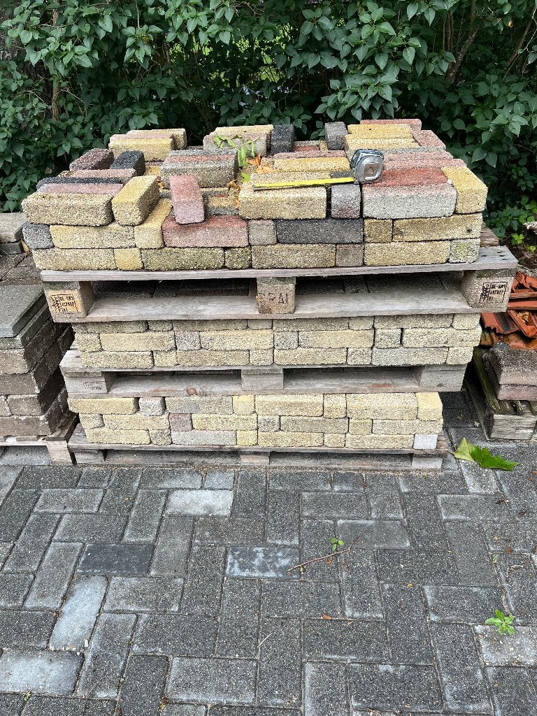 Stenen, Tuin en Terras, Tegels en Klinkers, Ophalen, Gebruikt, Beton, Klinkers